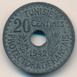 Тунис, 20 сентим (1942 г.)