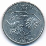 США, 1/4 доллара (2000 г.)