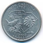 США, 1/4 доллара (2000 г.)