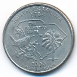 США, 1/4 доллара (2000 г.)