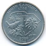США, 1/4 доллара (2000 г.)
