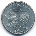 США, 1/4 доллара (2000 г.)