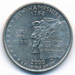 США, 1/4 доллара (2000 г.)