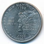 США, 1/4 доллара (2000 г.)