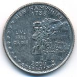 США, 1/4 доллара (2000 г.)