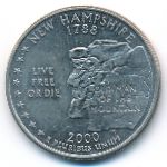 США, 1/4 доллара (2000 г.)