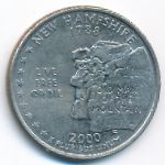 США, 1/4 доллара (2000 г.)