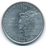 США, 1/4 доллара (2000 г.)
