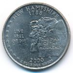 США, 1/4 доллара (2000 г.)