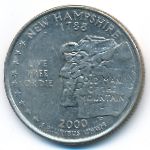 США, 1/4 доллара (2000 г.)