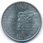 США, 1/4 доллара (2000 г.)