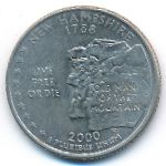 США, 1/4 доллара (2000 г.)