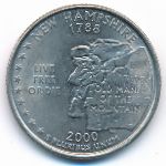 США, 1/4 доллара (2000 г.)