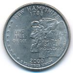 США, 1/4 доллара (2000 г.)