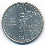 США, 1/4 доллара (2000 г.)