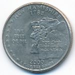 США, 1/4 доллара (2000 г.)