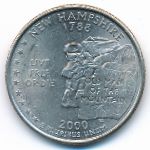 США, 1/4 доллара (2000 г.)