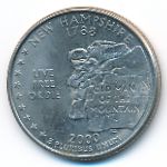 США, 1/4 доллара (2000 г.)