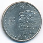 США, 1/4 доллара (2000 г.)