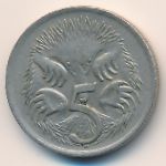 Австралия, 5 центов (1967 г.)