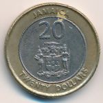 Ямайка, 20 долларов (2001 г.)