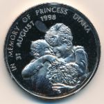 Uganda, 1000 shillings, 1998