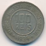 Brazil, 100 reis, 1934