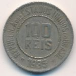Brazil, 100 reis, 1935