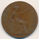 Великобритания, 1 пенни (1919 г.)
