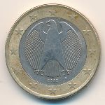 Германия, 1 евро (2002 г.)