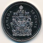 Canada, 50 cents, 2002