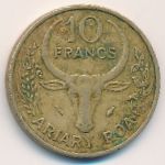 Мадагаскар, 10 франков (1970–1989 г.)