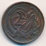 Австралия, 2 цента (1980 г.)
