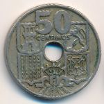 Испания, 50 сентимо (1949 г.)