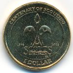 Australia, 1 dollar, 2008