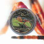 Австралия, 1 доллар (2014 г.)