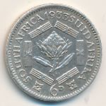 ЮАР, 6 пенсов (1933 г.)