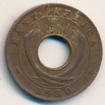 East Africa, 1 cent, 1930