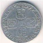Великобритания, 1 шиллинг (1707–1711 г.)