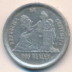 Guatemala, 2 reales, 1879