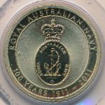 Australia, 1 dollar, 2011