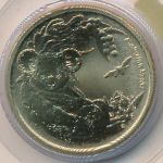 Australia, 1 dollar, 2011