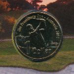 Australia, 1 dollar, 2011