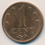 Антильские острова, 1 цент (1977–1978 г.)
