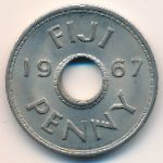 Fiji, 1 penny, 1967