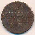 Дания, 1 скиллинг