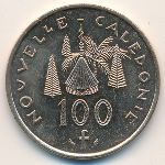 Новая Каледония, 100 франков (1984–2004 г.)