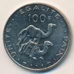 Джибути, 100 франков (1977–2017 г.)