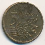 Польша, 5 грошей (2007 г.)