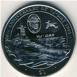 Virgin Islands, 1 dollar, 2005